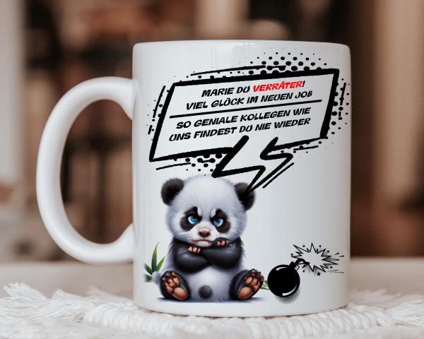 Coffee mug traitor Panda